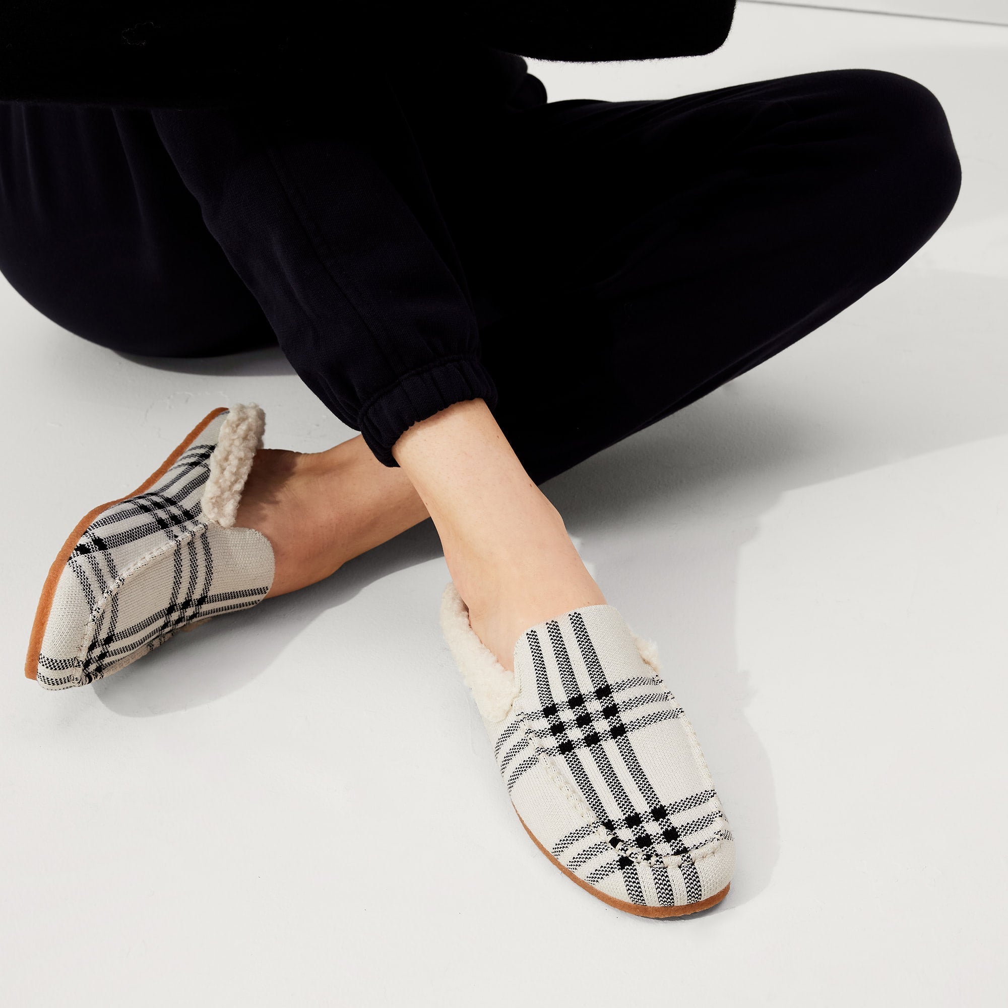 The Scuff Slipper - Cozy Plaid - Image 2