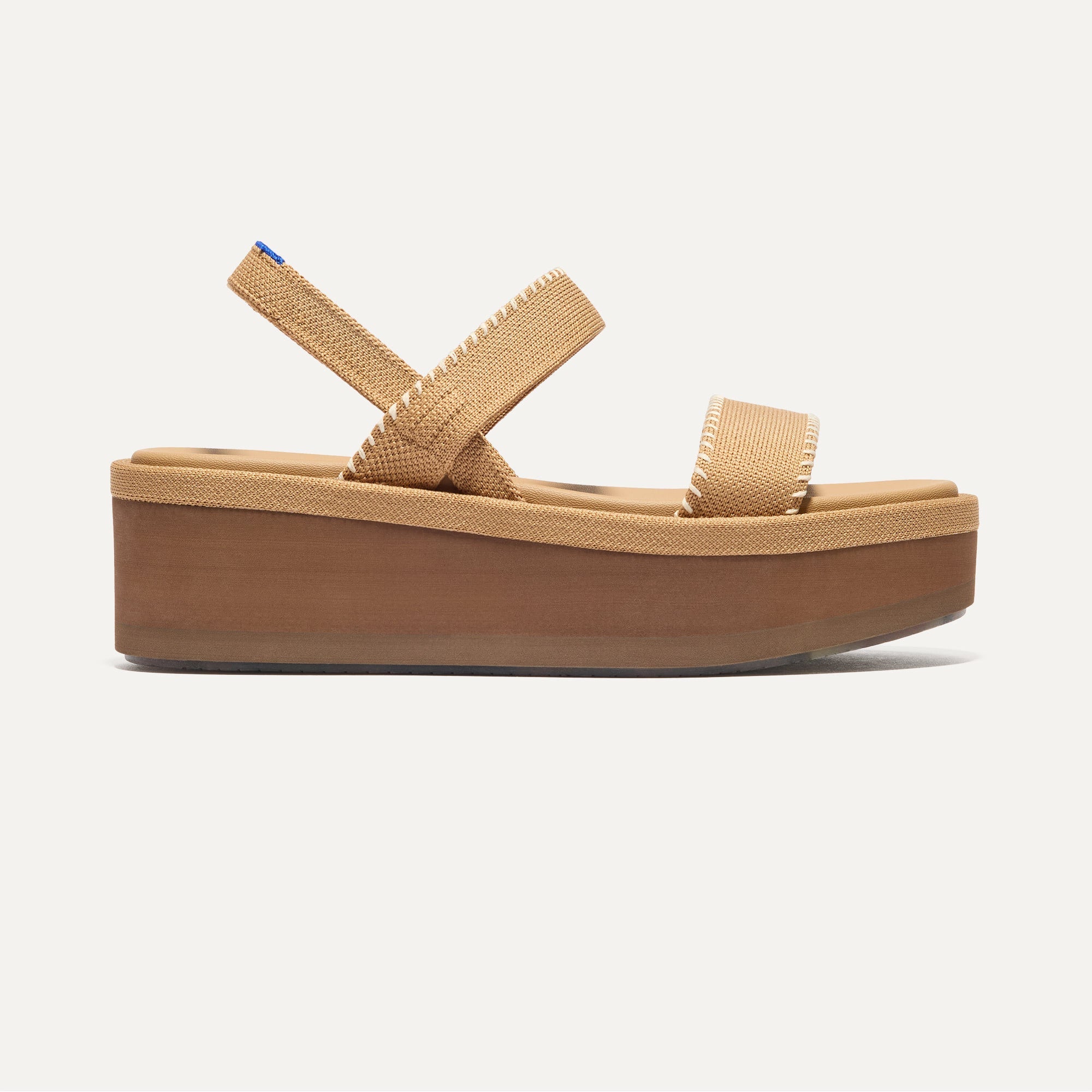 The Lightweight Wedge Sandal - Wren Whipstitch - Image 4