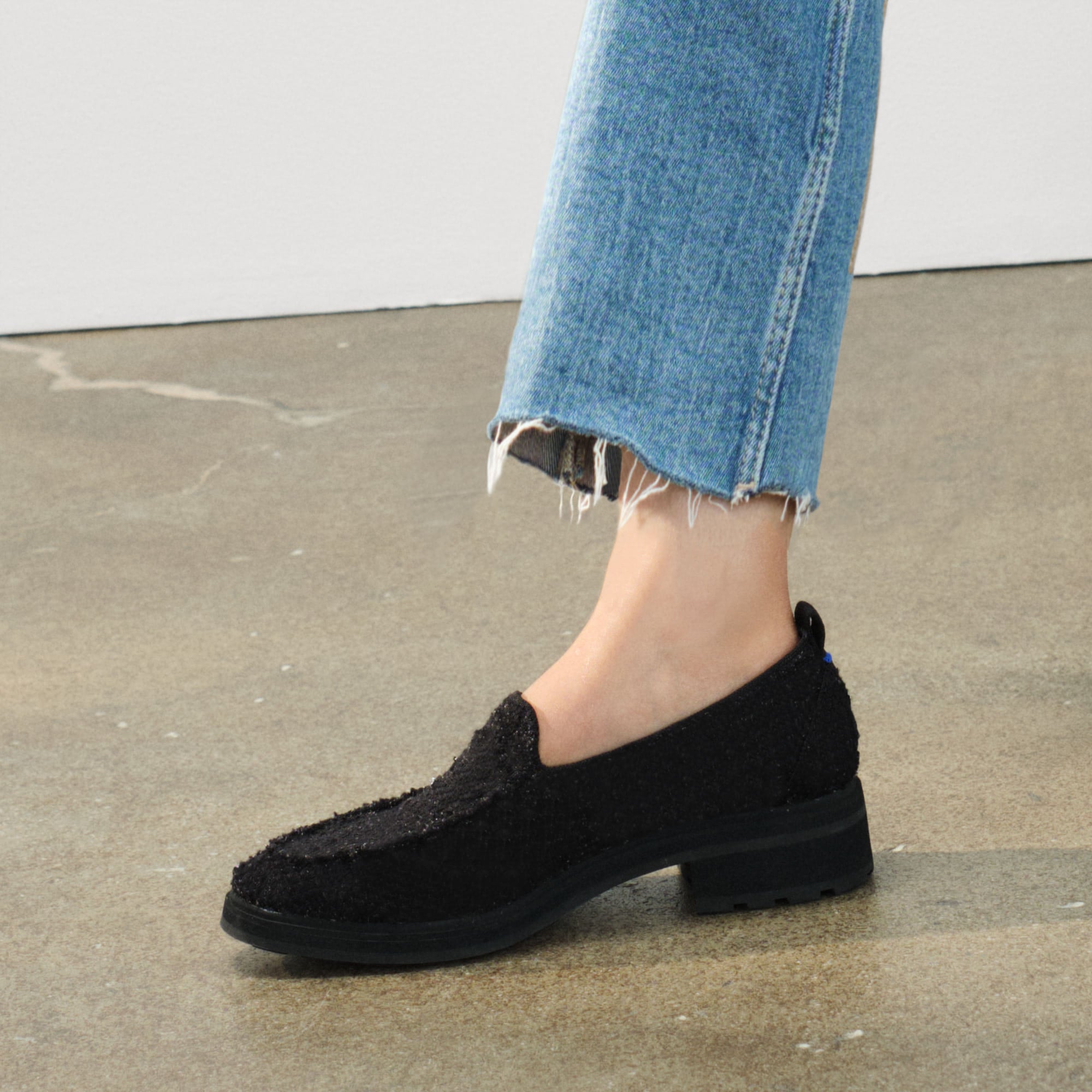 The Lug Loafer - Black Boucl?? - Image 2