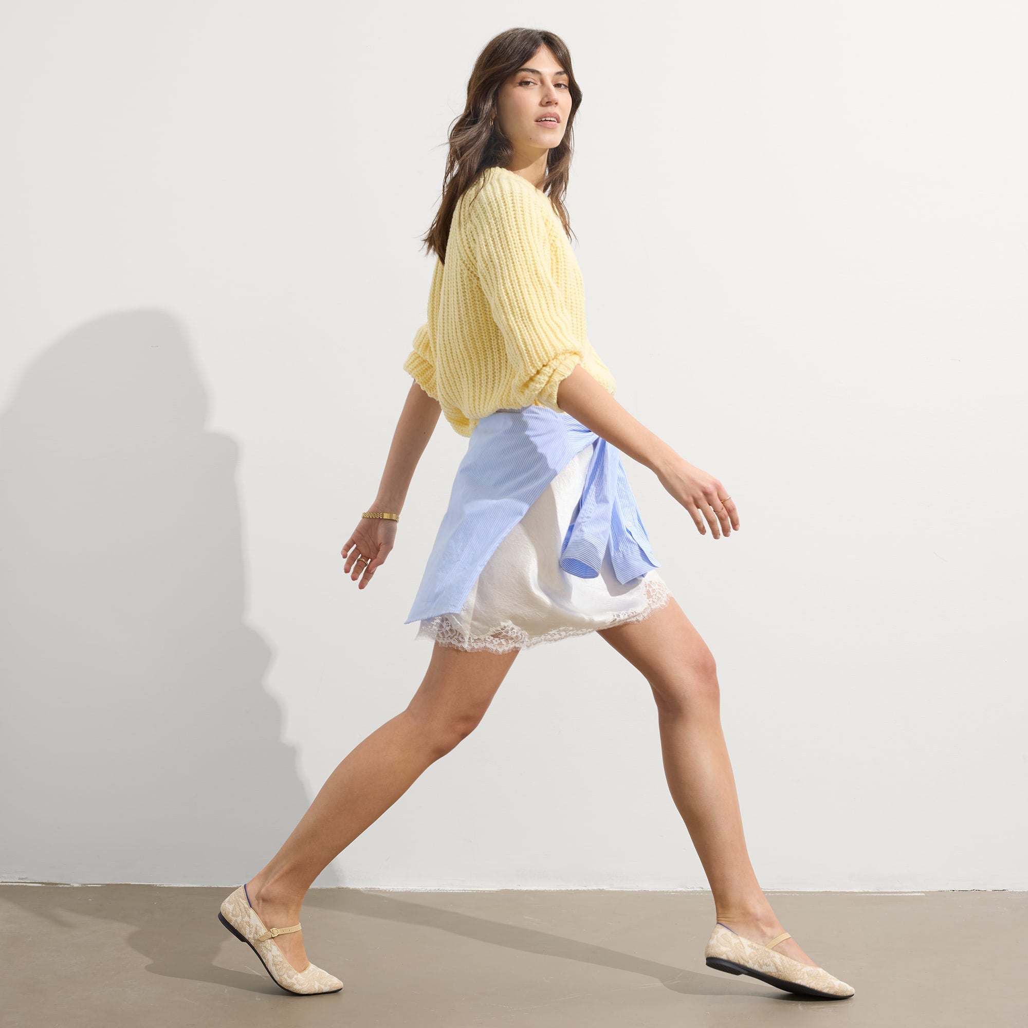 The Point Mary Jane II - White Chantilly - Image 3