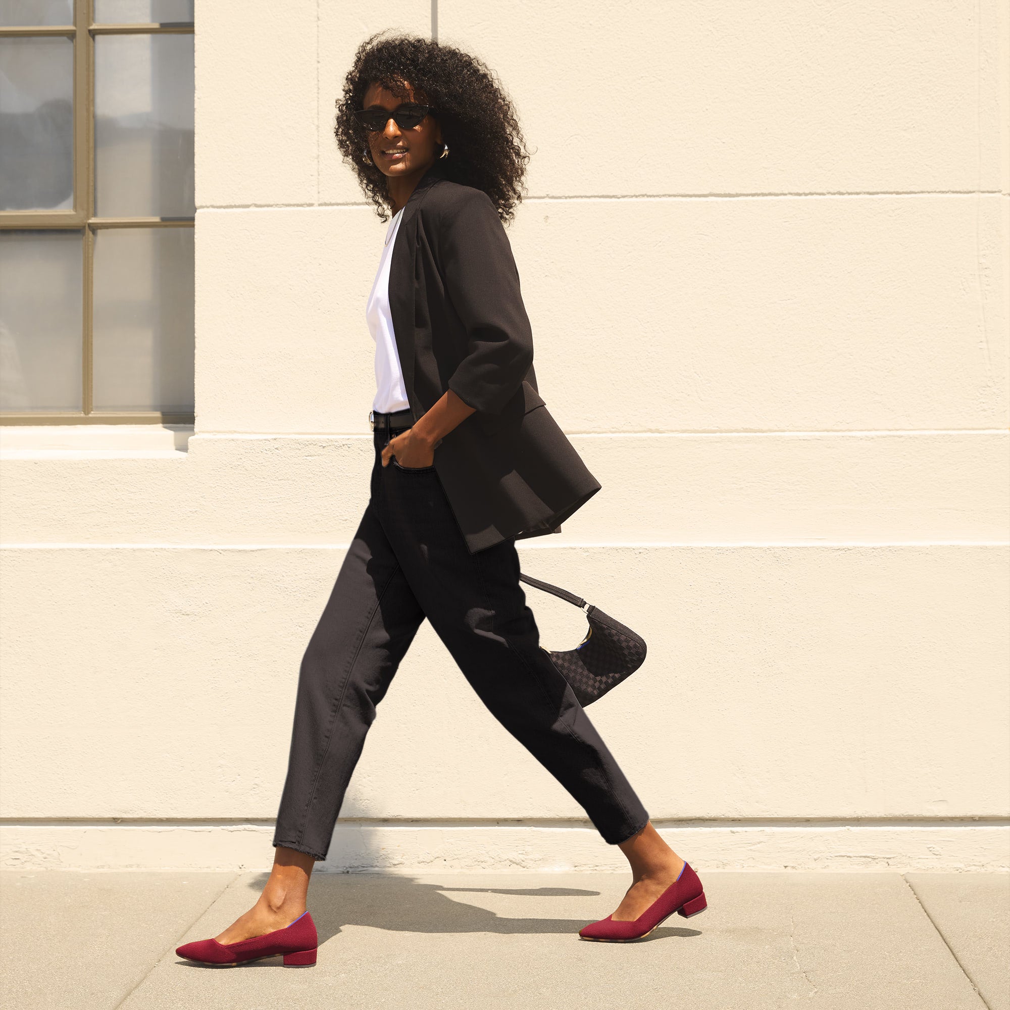 The Mini Shoulder Bag - Black Sand - Image 4