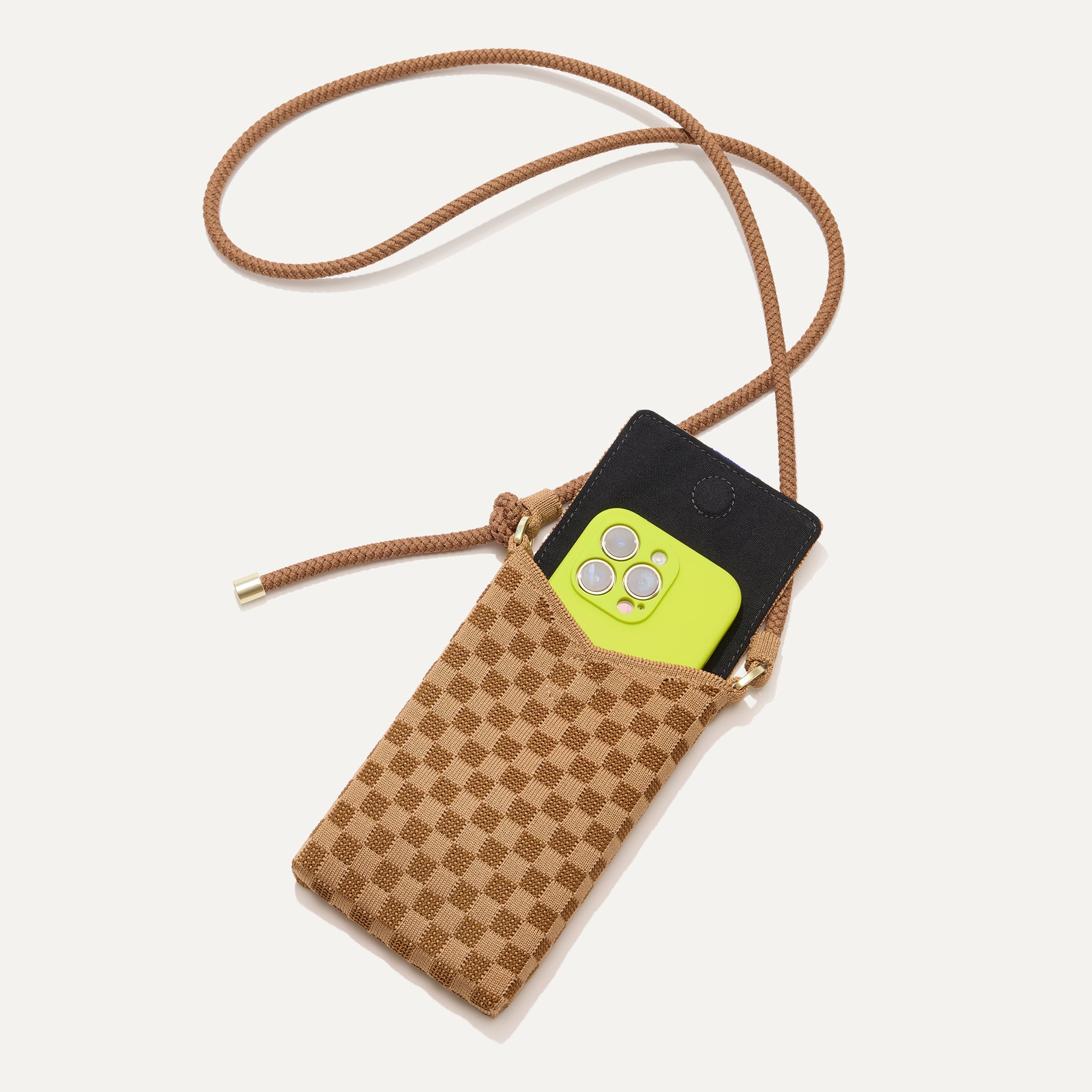 The Phone Crossbody - Hazelnut - Image 4
