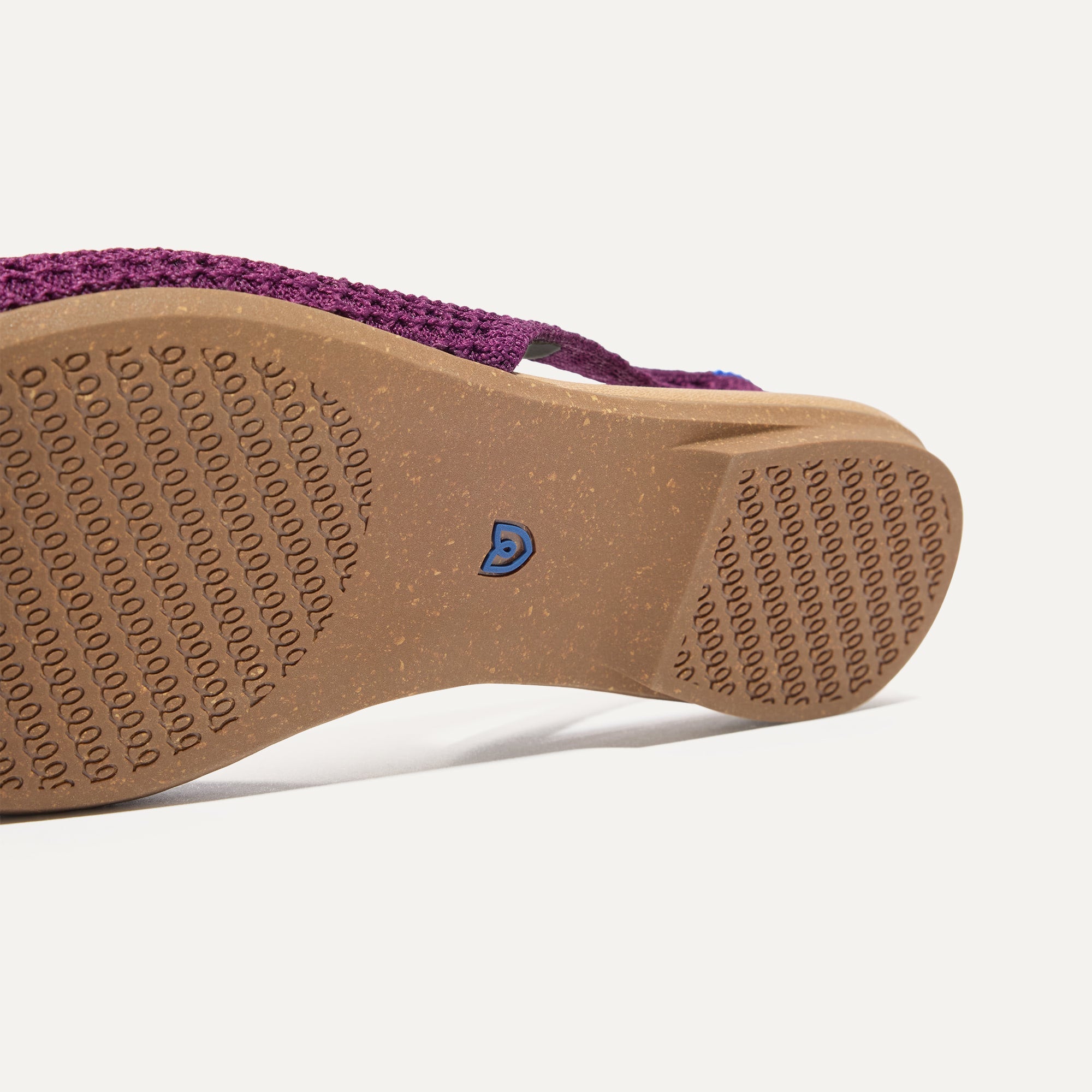 The Almond Slingback - Plum Mesh - Image 7