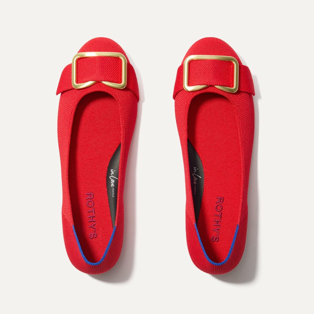The Emblem Ballet Flat - Cardinal