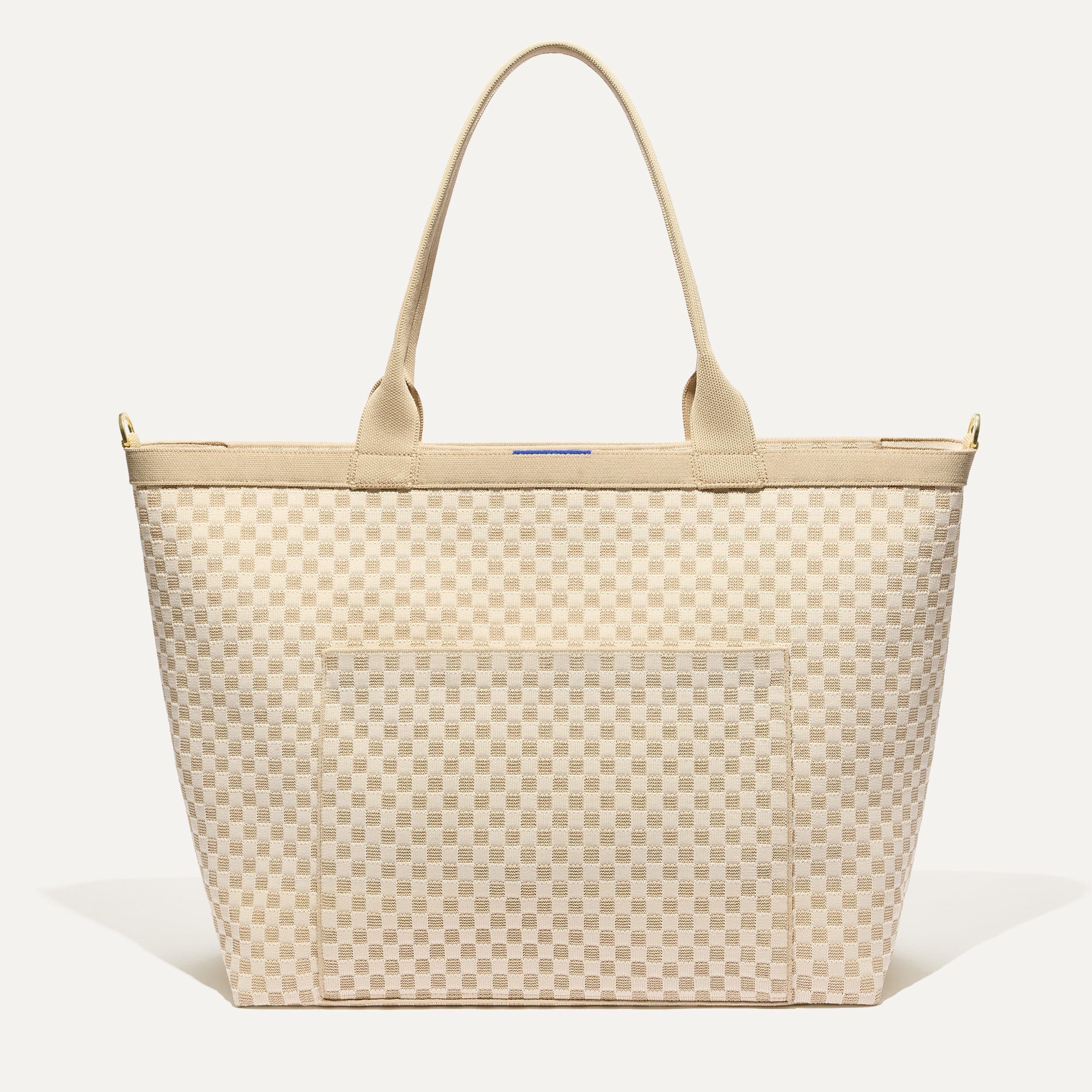 The Zip Travel Tote - Parchment Basketweave - Image 2