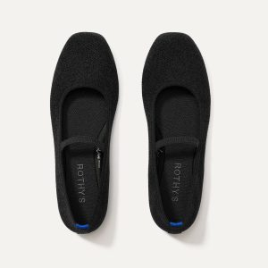 The ReVelvet? Max Square Mary Jane - ReVelvet? Black